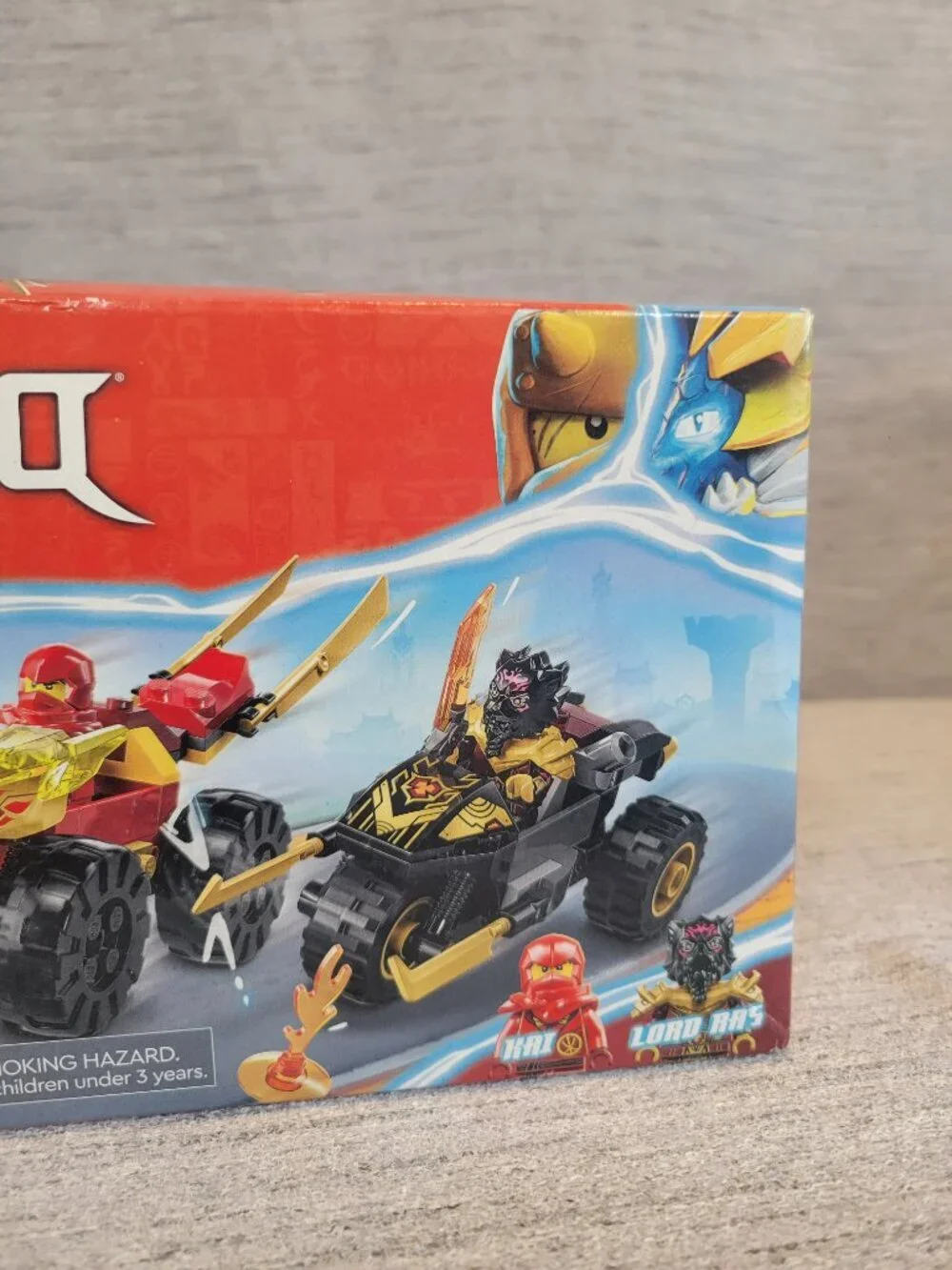 Lego Ninjago Kai and Ras's Car and Bike Battle 71789